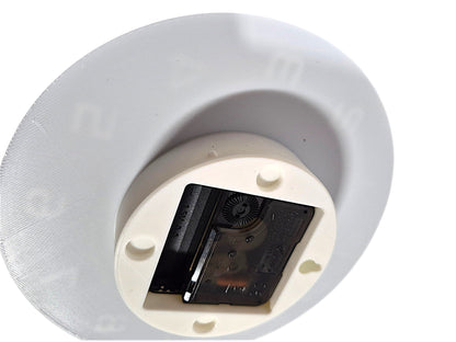 White Whisper – Square HueForge Clock – Designed by cP3D