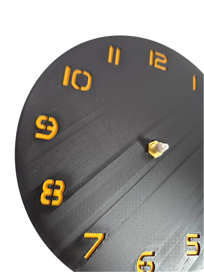 Cute Baby Monkey – Round HueForge Clock – Designed by cP3D