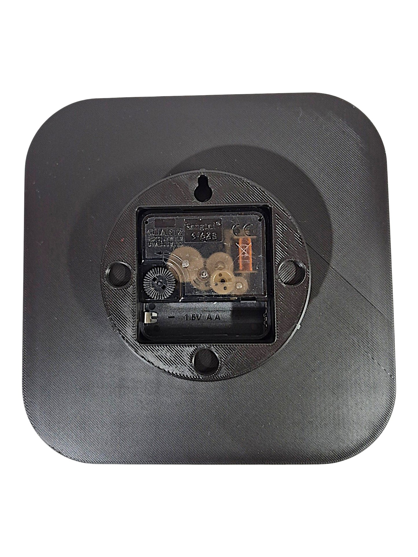 Ground Force – Square HueForge Clock – Designed by cP3D