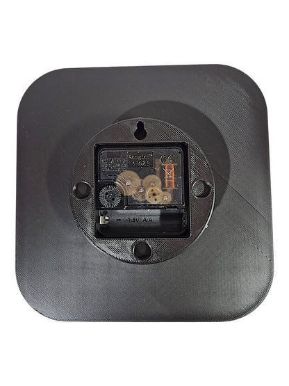 Ground Force – Square HueForge Clock – Designed by cP3D