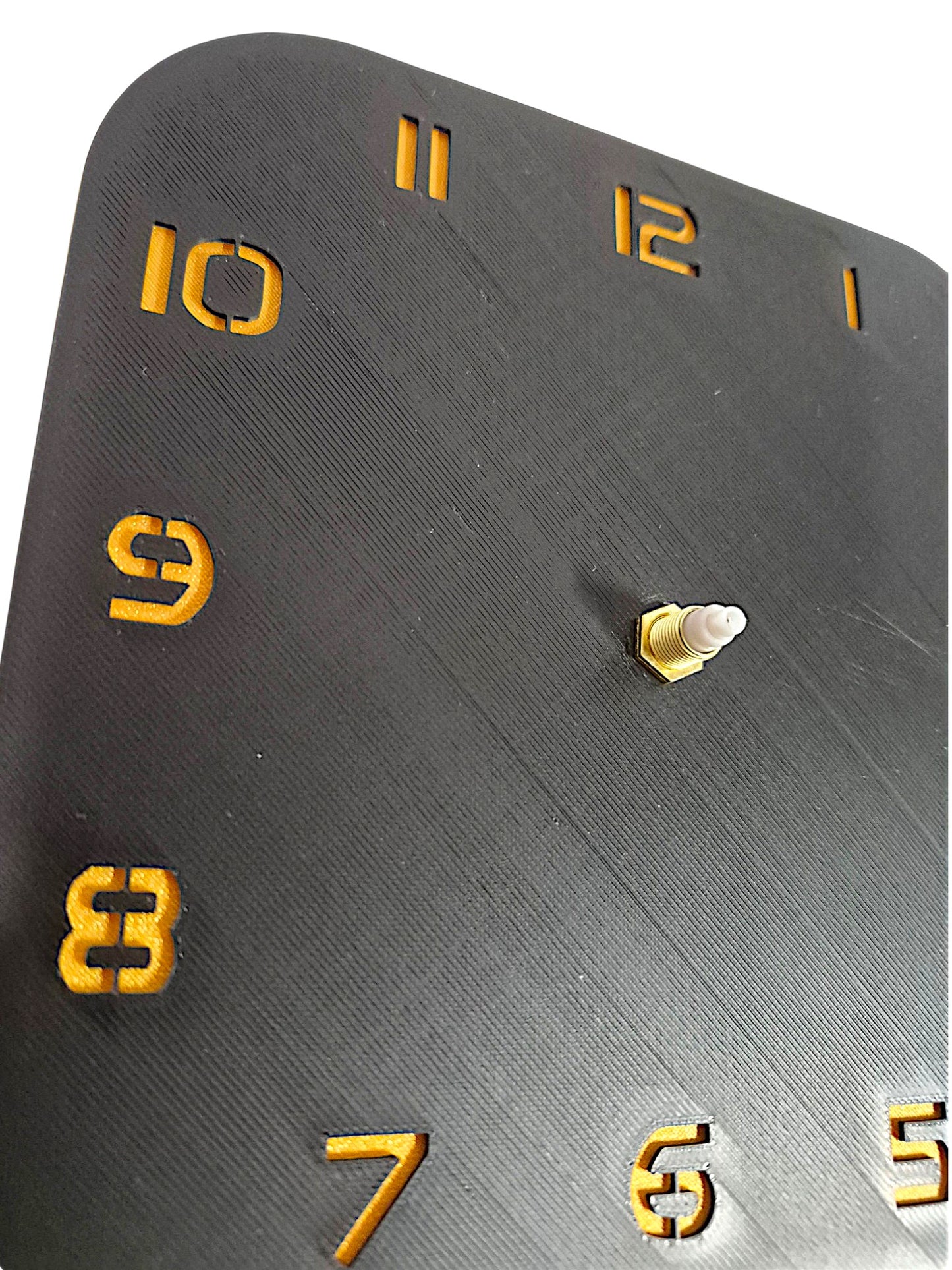 Cute Baby Rabbit – Square HueForge Clock – Designed by cP3D