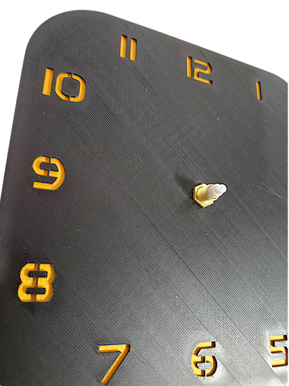 Cute Baby Rabbit – Square HueForge Clock – Designed by cP3D