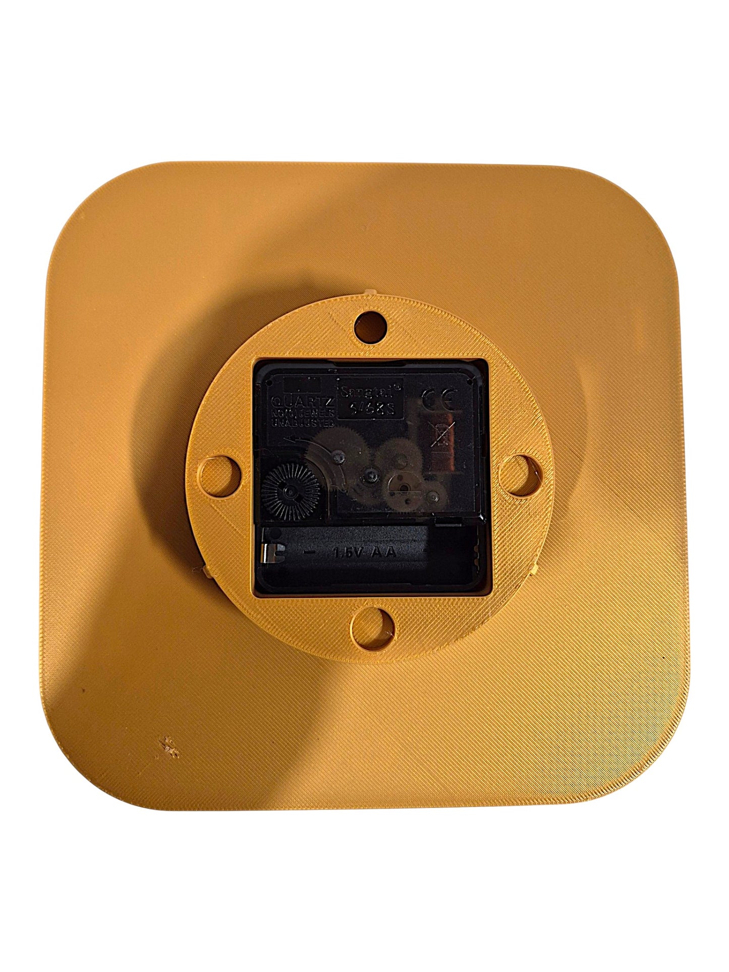 Cute Baby Rabbit – Square HueForge Clock – Designed by cP3D