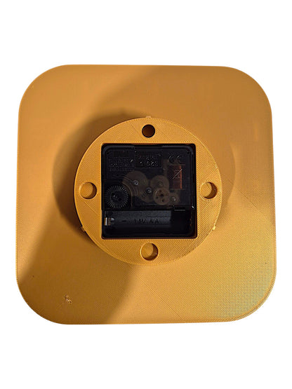 Cute Baby Rabbit – Square HueForge Clock – Designed by cP3D
