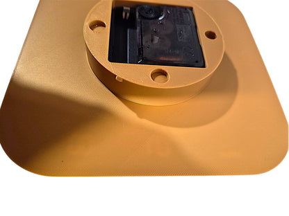 Cute Baby Rabbit – Square HueForge Clock – Designed by cP3D