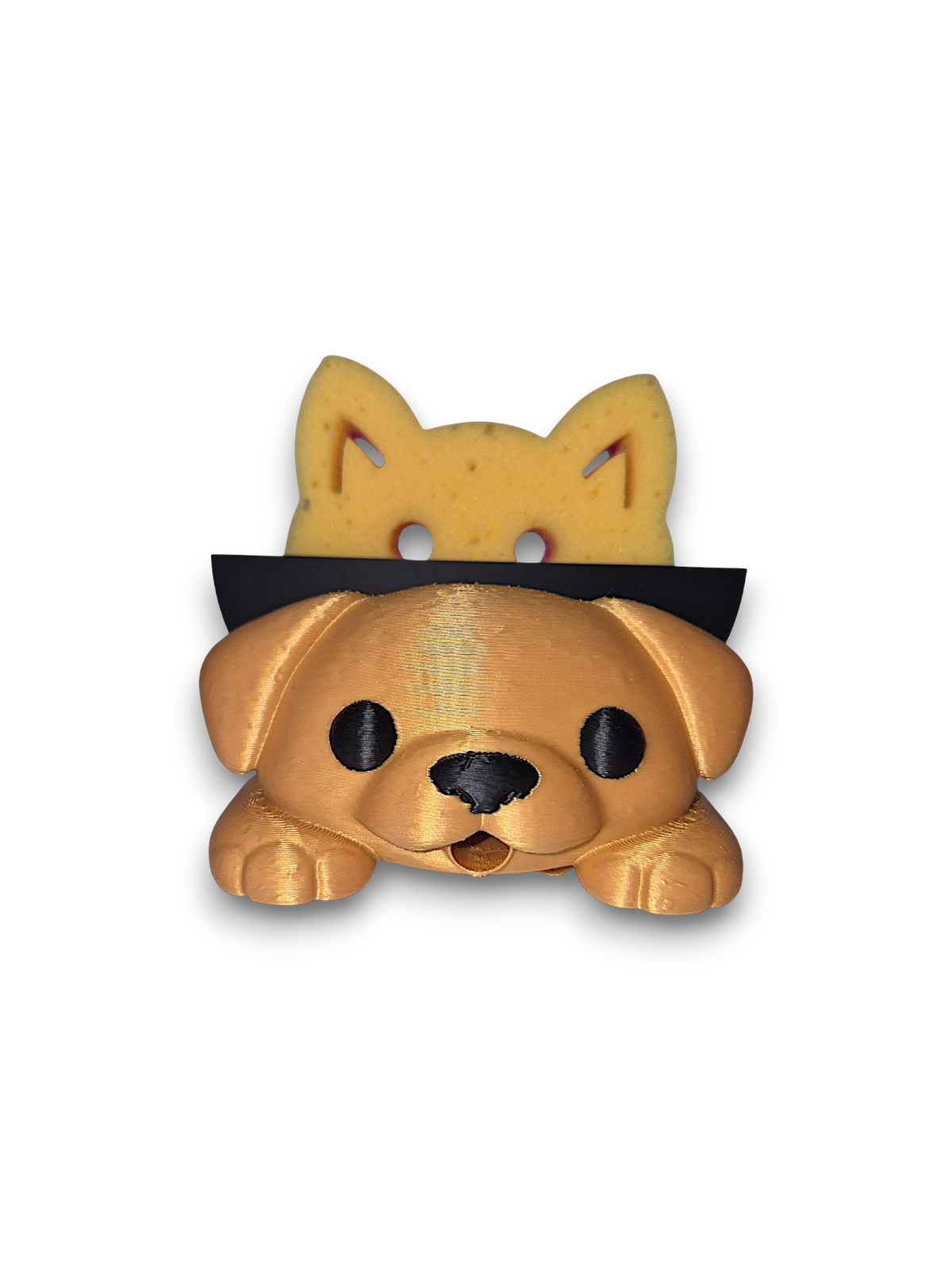 Buddy the Labrador Round Sponge Holder – by 3D4pets