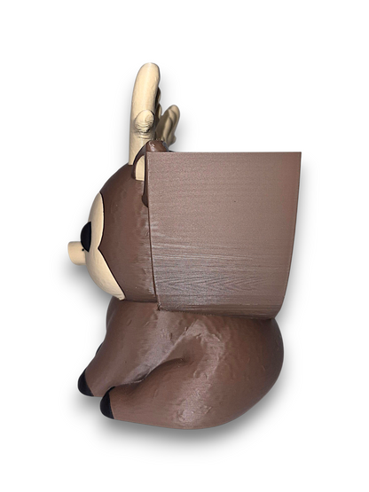 Spruce the Deer – Round Sponge Holder – by 3D4pets