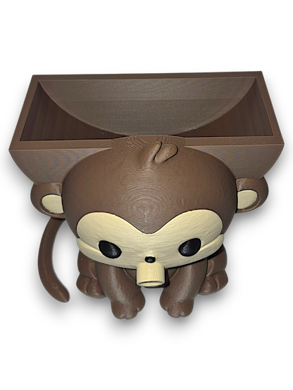 Milo the Monkey - Round Sponge Holder – by 3D4pets