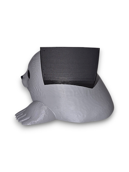 Misty the Seal – Round Sponge Holder – by 3D4pets