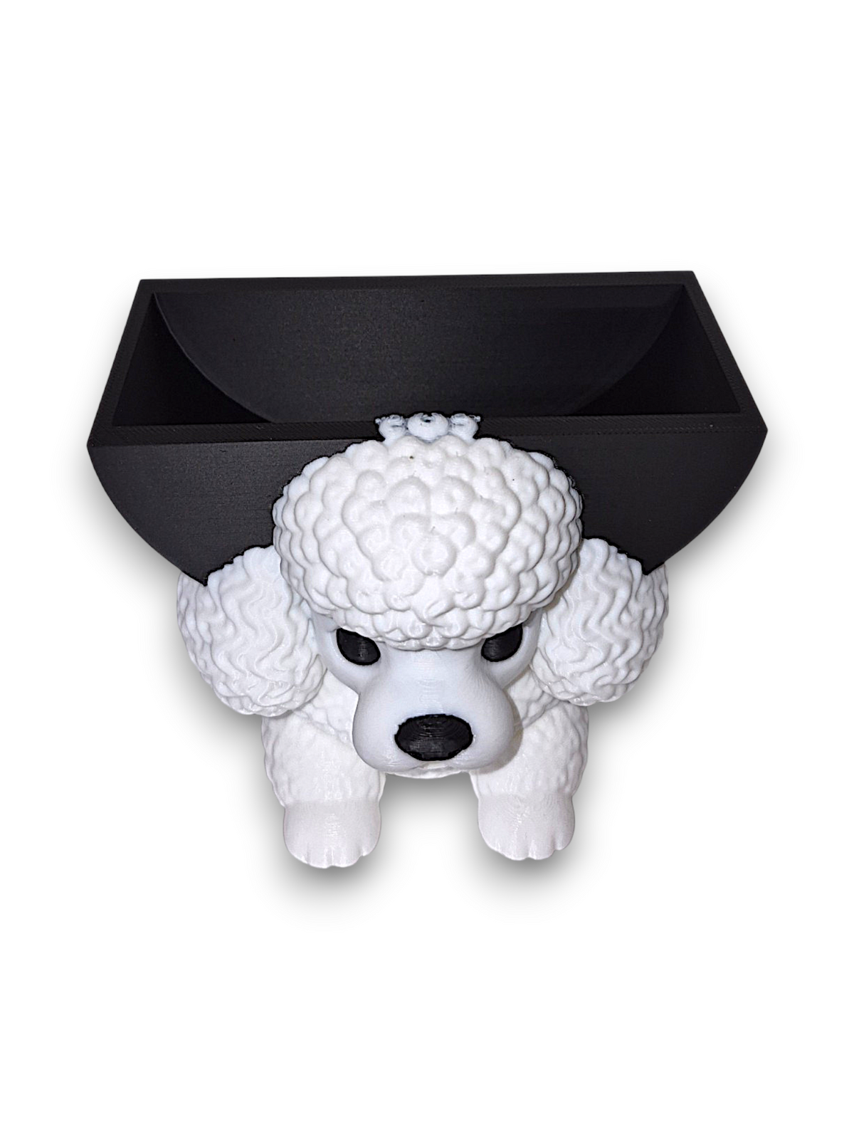 PomPom the Poodle – Round Sponge Holder – by 3D4pets