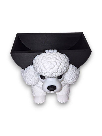 PomPom the Poodle – Round Sponge Holder – by 3D4pets
