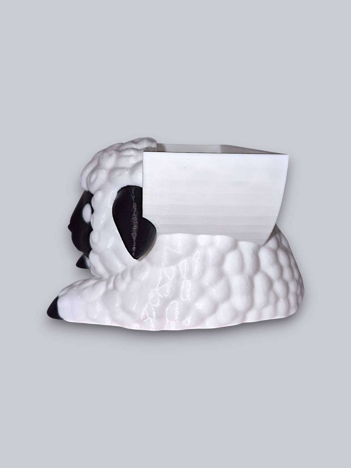 Maisie the Sheep – Round Sponge Holder – by 3D4pets