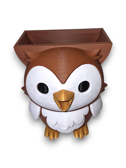 Oliver the Owl Round Sponge Holder – by 3D4pets