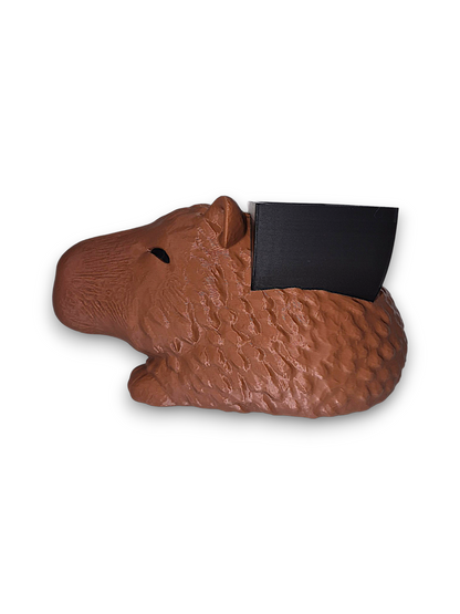 Blush the Capybara Round Sponge Holder – by 3D4pets