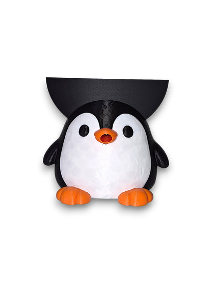 Wally the Penguin Round Sponge Holder – by 3D4pets