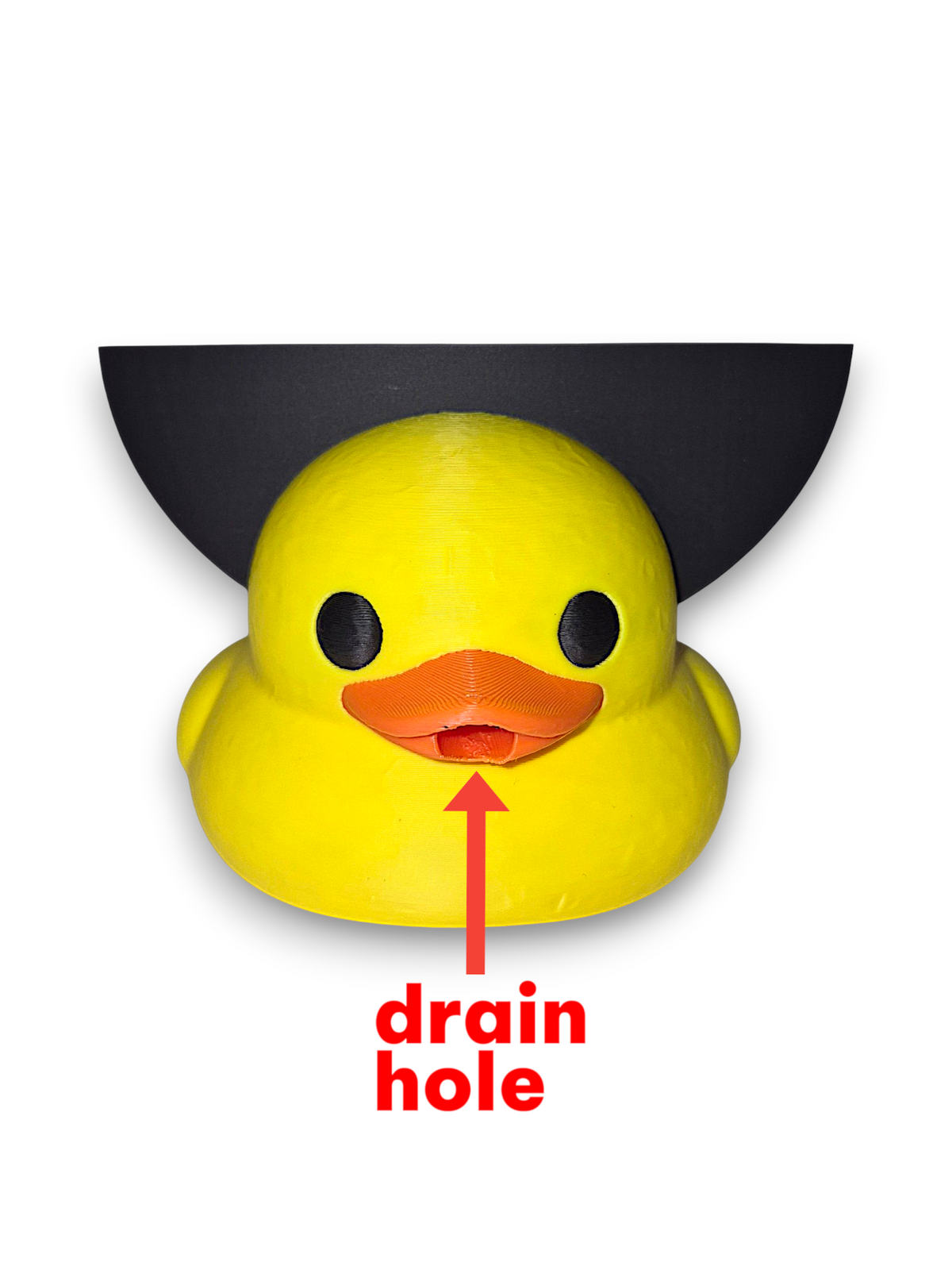 Waddles the Duck – Round Sponge Holder – by 3D4pets