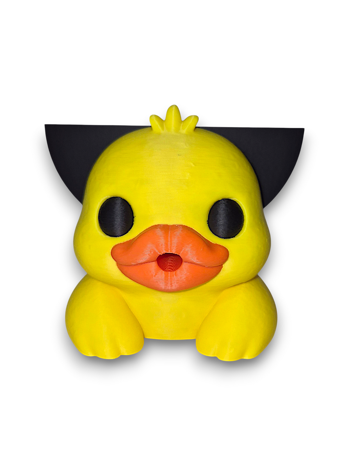 Duckie the Duckfaced Duck – Round Sponge Holder – by 3D4pets