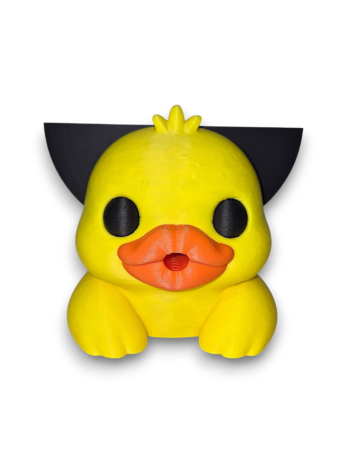 Duckie the Duckfaced Duck – Round Sponge Holder – by 3D4pets