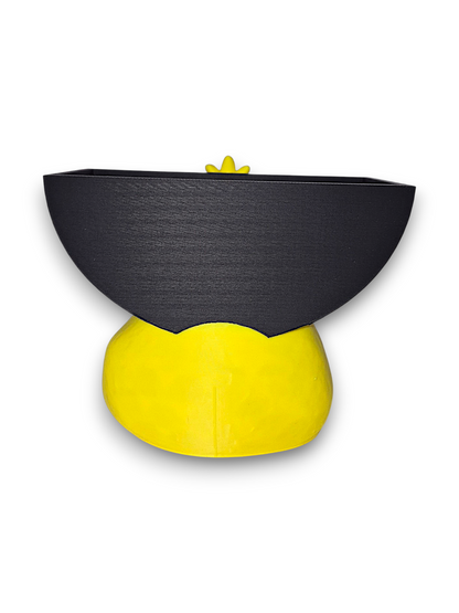 Duckie the Duckfaced Duck – Round Sponge Holder – by 3D4pets