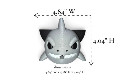 Shaggy the Shark - Round Sponge Holder – by 3D4pets
