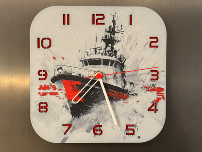 The Guards – Square HueForge Clock