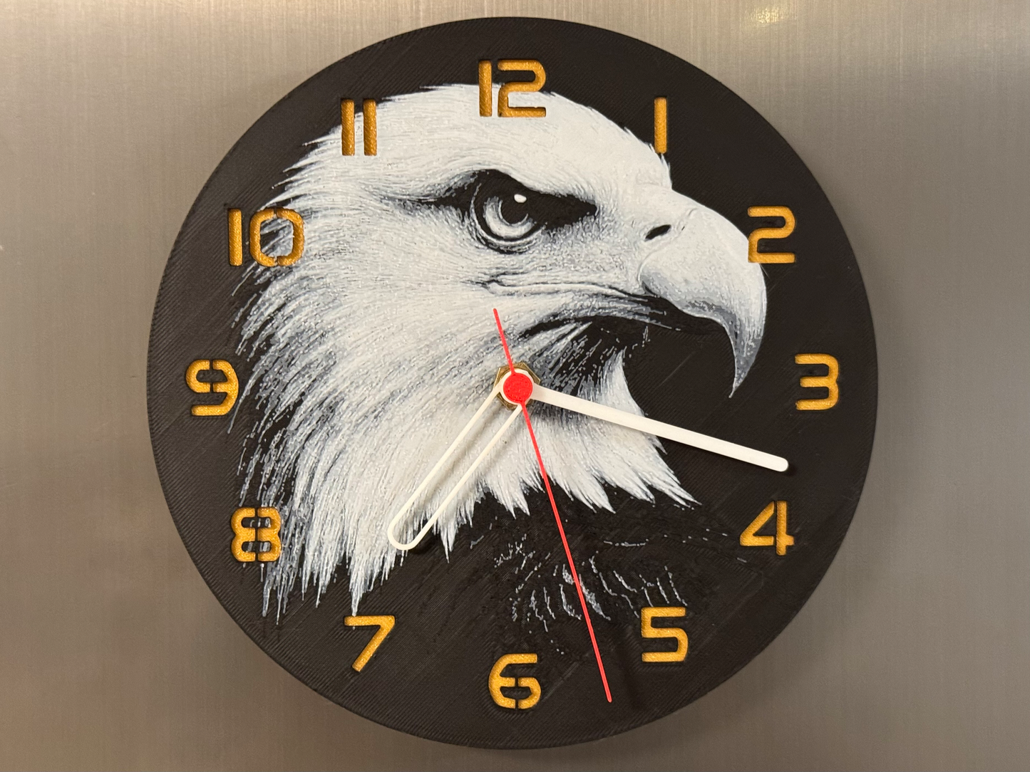 Sky Sentinel – Round HueForge Clock – Designed by cP3D