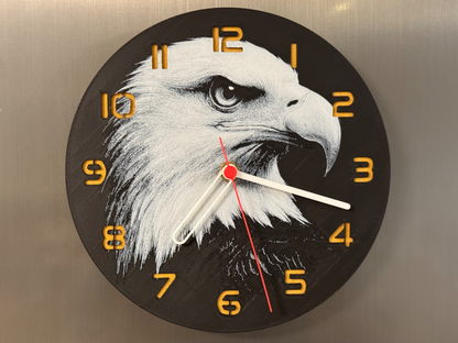 Sky Sentinel – Round HueForge Clock – Designed by cP3D