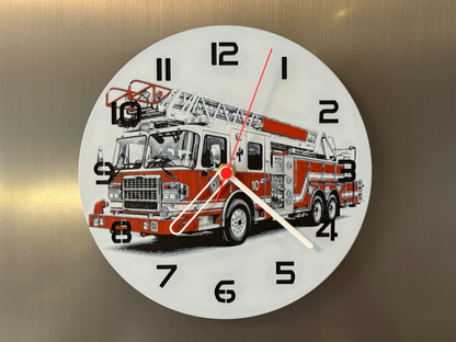 First Response – Round HueForge Clock – Designed by cP3D
