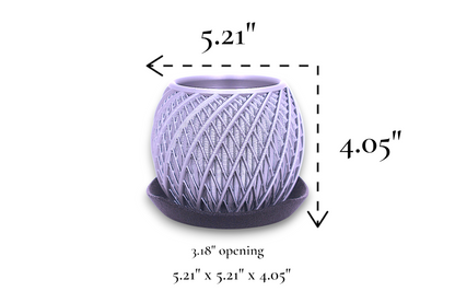 Vortex Planter – by h3liØ Designs