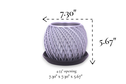 Vortex Planter – by h3liØ Designs