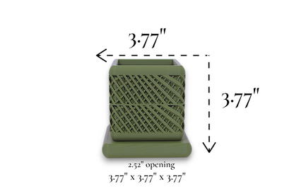 Qube Planter – by h3liØ Designs