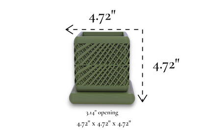 Qube Planter – by h3liØ Designs