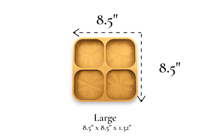 Quadra Catchall Tray – by DeltaPrints