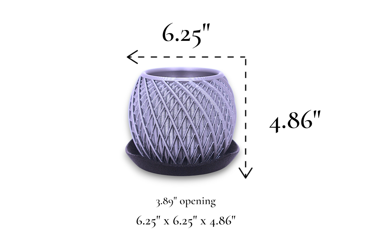 Vortex Planter – by h3liØ Designs