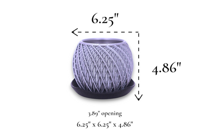 Vortex Planter – by h3liØ Designs