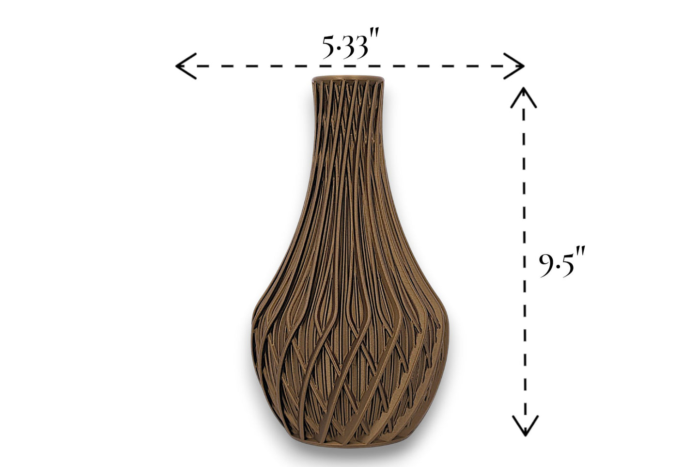 Fractal Vase - by h3liØ Designs
