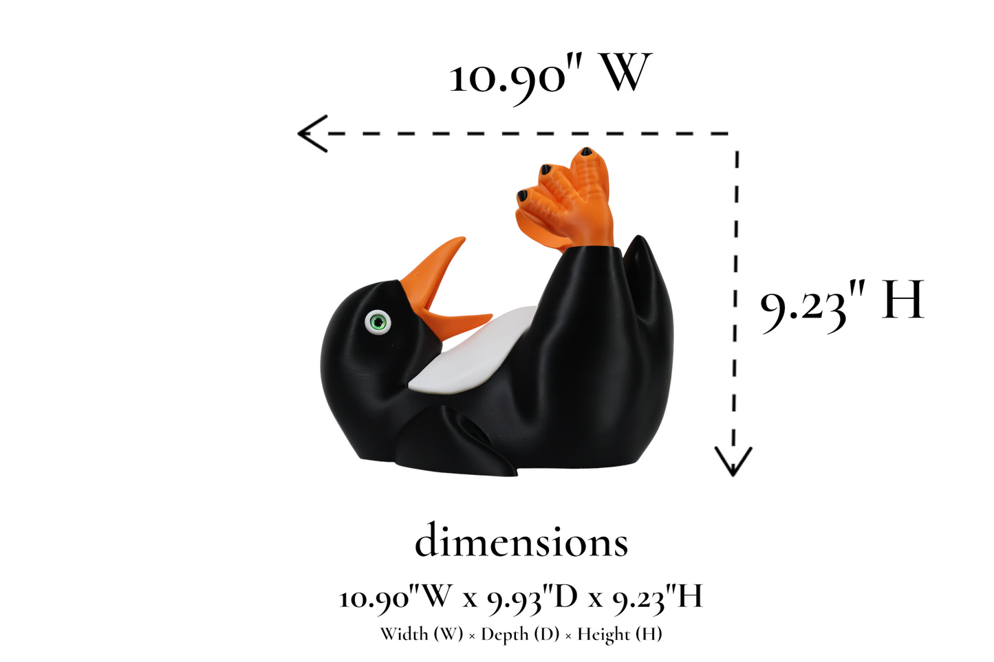 Waddle & Wine – Penguin Wine Bottle Holder by IK3D