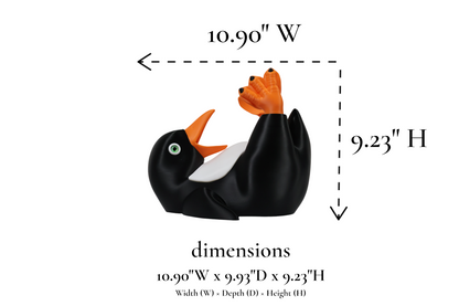 Waddle & Wine – Penguin Wine Bottle Holder by IK3D