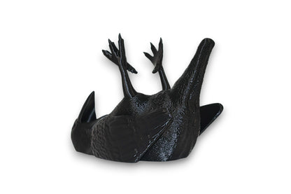 Tipsy Talons – Raven Wine Bottle Holder by IK3D