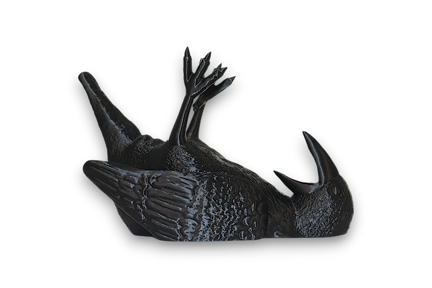 Tipsy Talons – Raven Wine Bottle Holder by IK3D