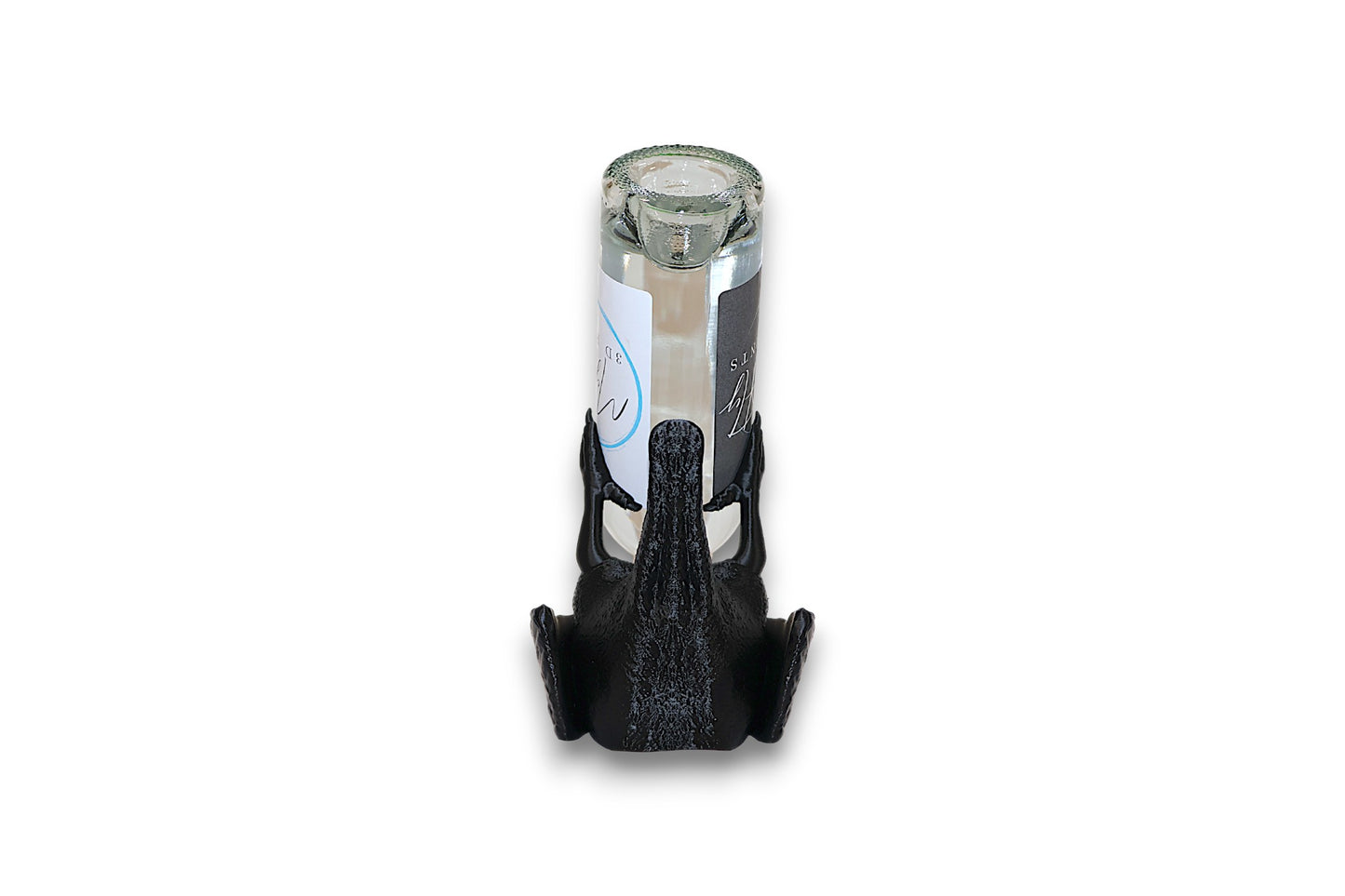 Tipsy Talons – Raven Wine Bottle Holder by IK3D