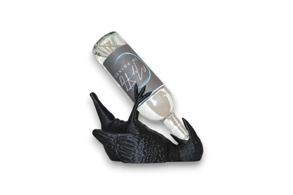 Tipsy Talons – Raven Wine Bottle Holder by IK3D