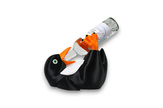 Waddle & Wine – Penguin Wine Bottle Holder by IK3D