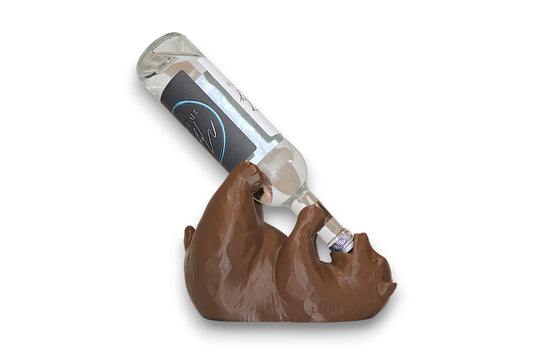 Timber Grip – Bear Wine Bottle Holder by STLFLIX