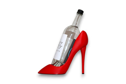 Wine & Shine – High Heel Wine Bottle Holder by IK3D