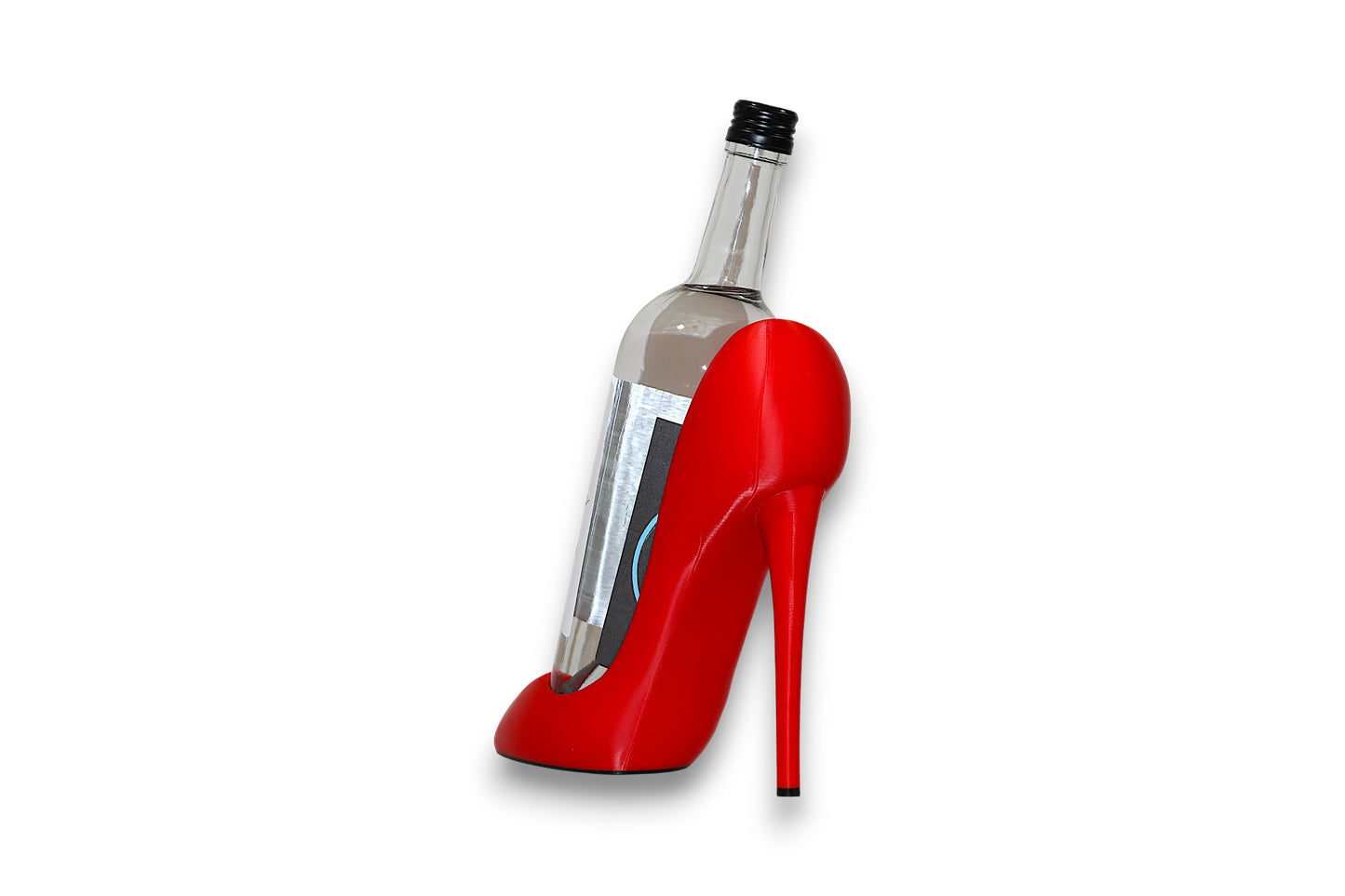 Wine & Shine – High Heel Wine Bottle Holder by IK3D