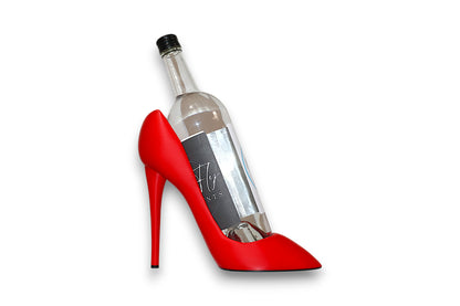 Wine & Shine – High Heel Wine Bottle Holder by IK3D