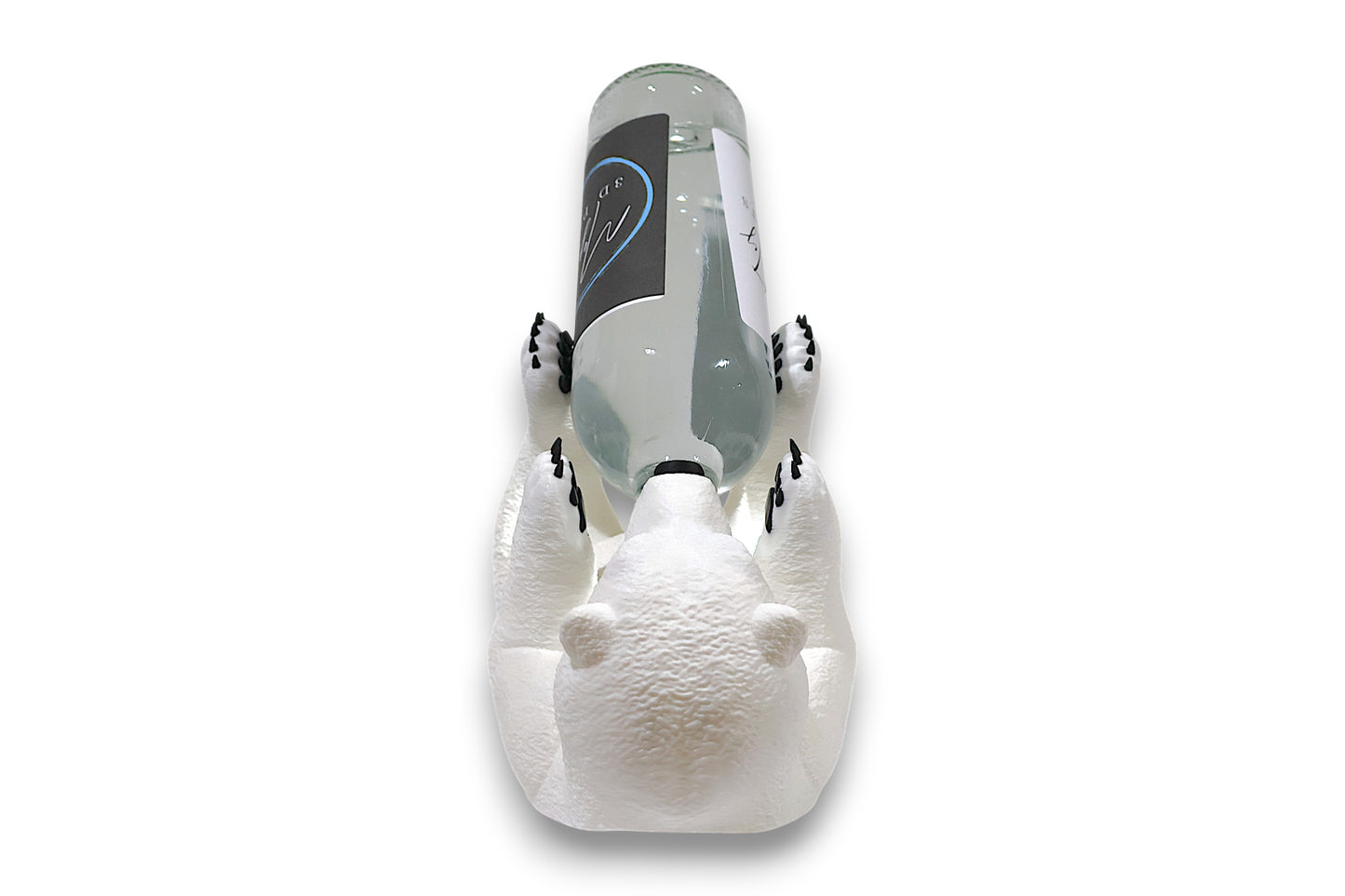 Polar Grip – Polar Bear Wine Bottle Holder by IK3D