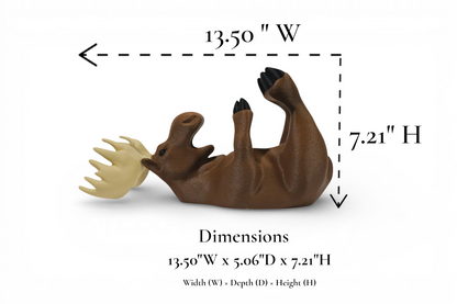 Moose Juice – Moose Wine Bottle Holder by IK3D