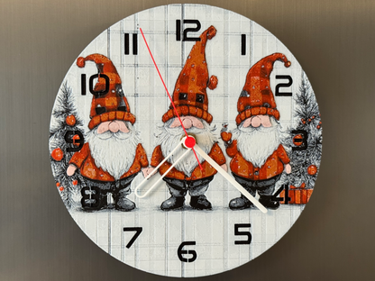 Gnomel – Round HueForge Clock – Designed by cP3D